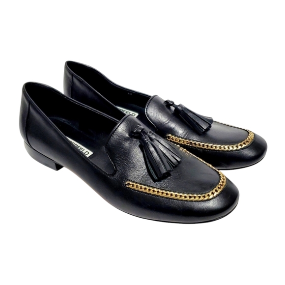 Karl Lagerfeld Authentic Black Leather Loafers Size 8M - Picture 5 of 15
